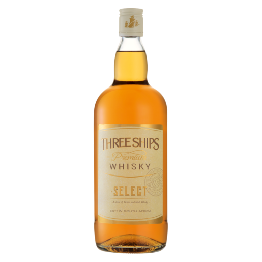 Three Ships Whisky Select Bottle 1L