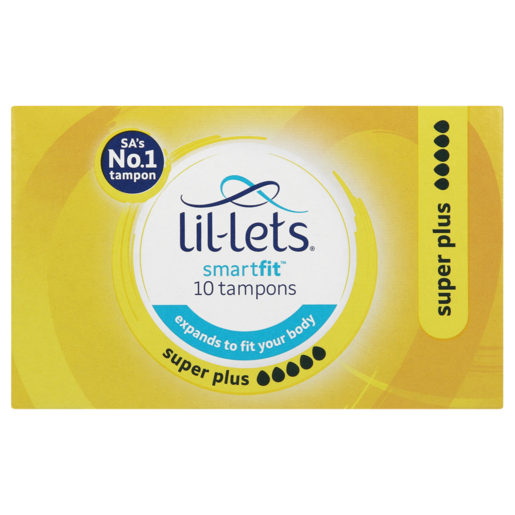 Lil-Lets Smartfit Super Plus Tampons 10 Pack