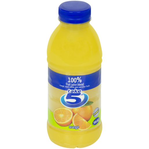 Take 5 Orange 100% Fruit Juice Blend 500ml