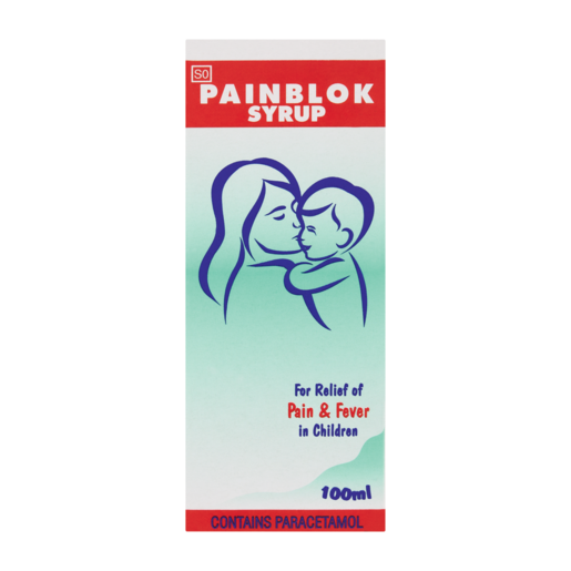 Painblok Paediatric Pain & Fever Relief Syrup 100ml