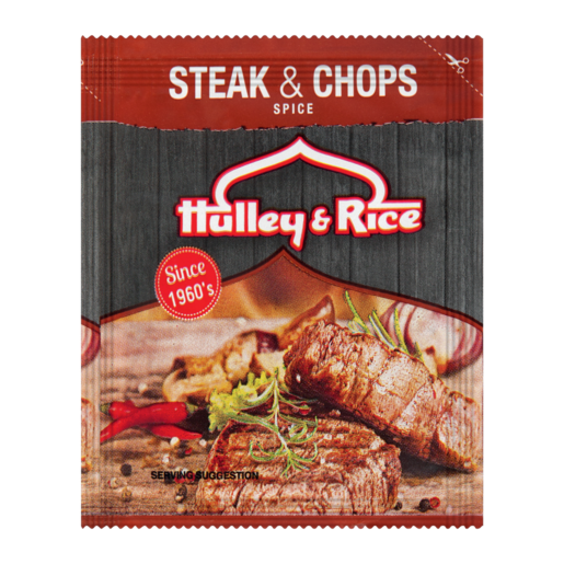 Hulley & Rice Steak & Chops Spice 7g