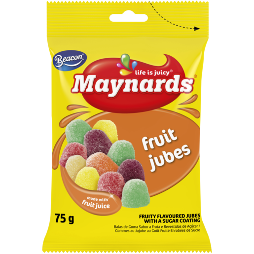 Maynards Mini Fruity Enerjelly Jubes 75g