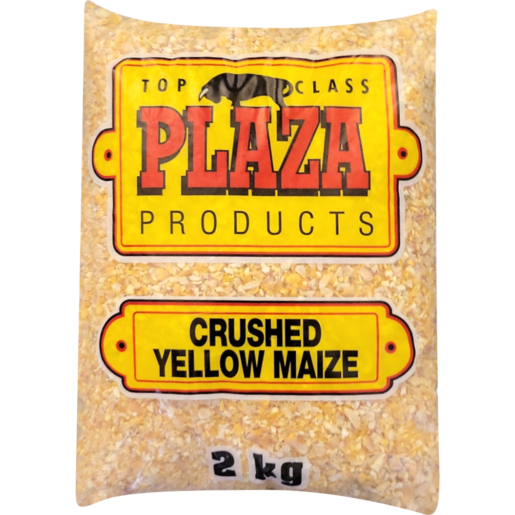 Plaza Crushed Yellow Maize 2kg