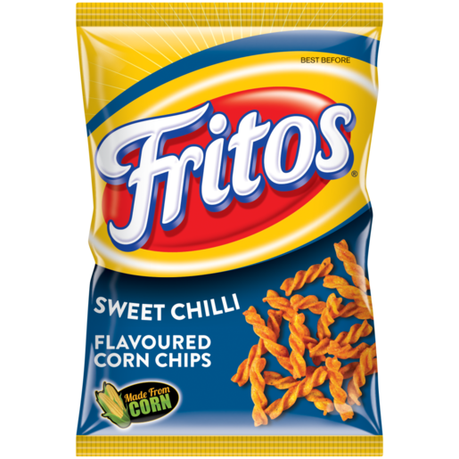 Fritos Twists Sweet Chilli Flavoured Corn Chips 120g