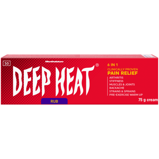 Deep Heat Pain Relief Rub 75g 