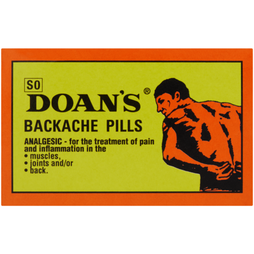 Doan's Backache Pills 18 Pack