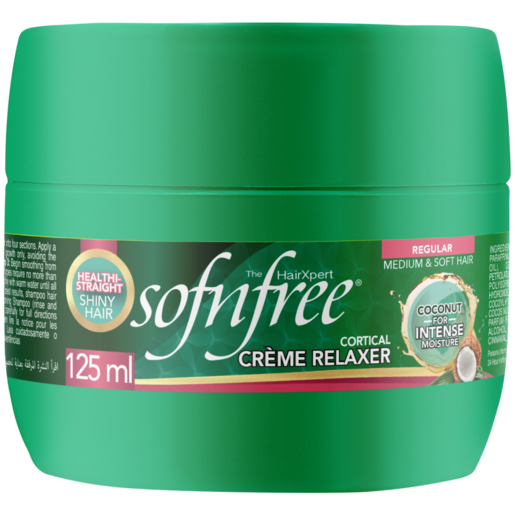 Sofnfree Medium & Soft Hair Cortical Crème Relaxer 125ml