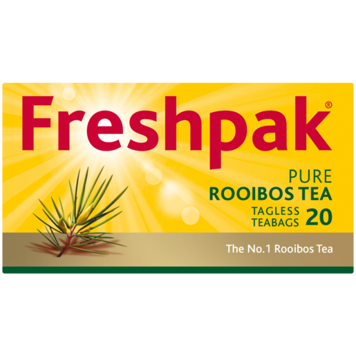 Freshpak Pure Rooibos Tagless Teabags 20 Pack