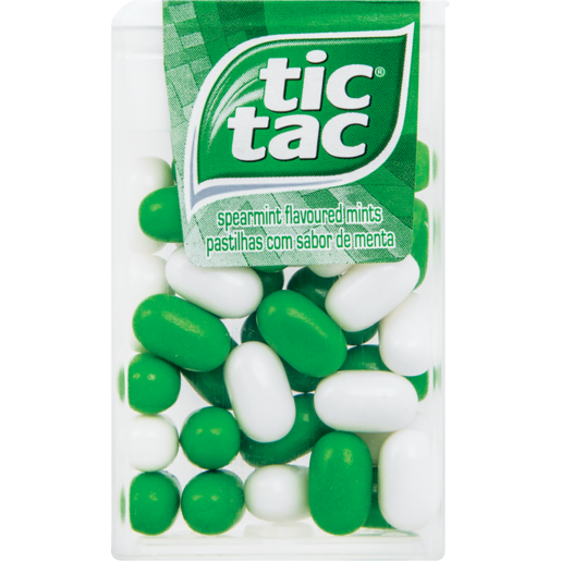 Tic Tac Spearmint Flavoured Mints 16g