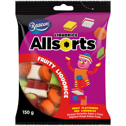 Allsorts Fruity Flavoured Sweets Without Liquorice 150g