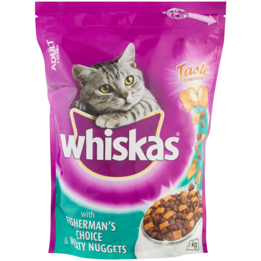 Whiskas Fisherman's Choice Meaty Nuggets 1kg