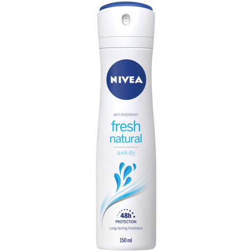 NIVEA Ladies Fresh Natural Anti-Perspirant 150ml