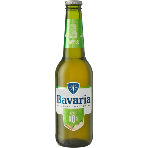 Bavaria Apple Flavoured Non-Alcoholic Malt Drink 340ml 