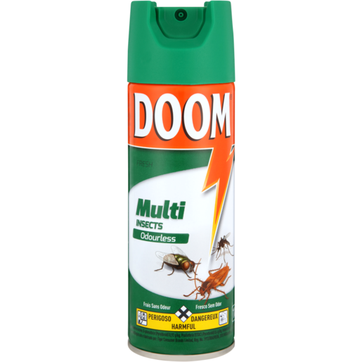 DOOM Odourless Multi Insects Spray 180ml
