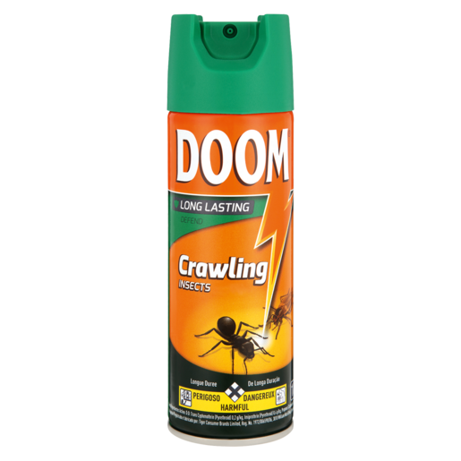 DOOM Crawling Insects Aerosol Insecticide 180ml