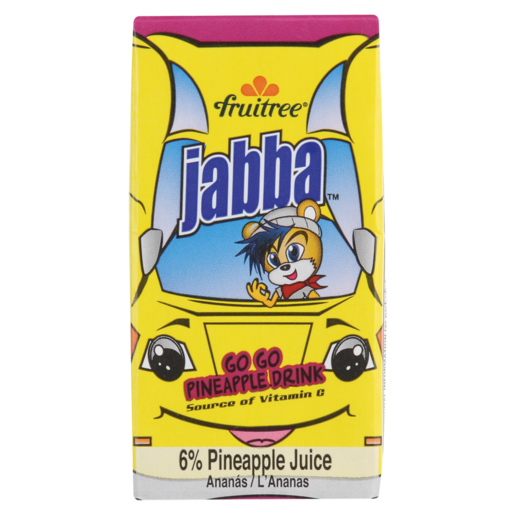 Jabba Go Go Pineapple Flavoured Juice Drink 160ml