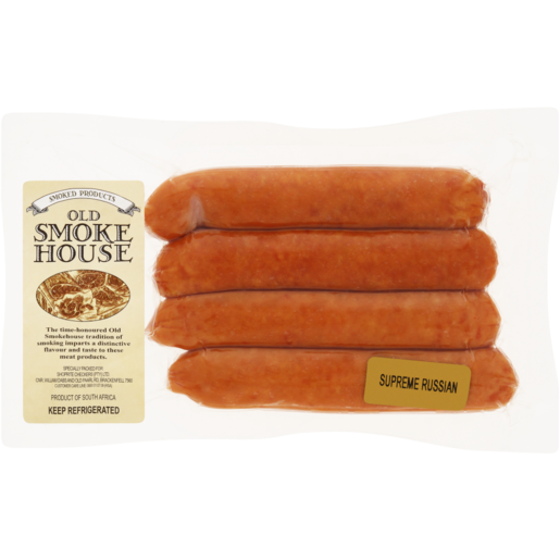 Old Smokehouse Supreme Russians 4 Pack Per kg
