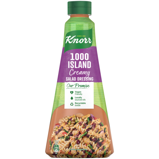 Knorr Creamy 1000 Island Salad Dressing 340ml