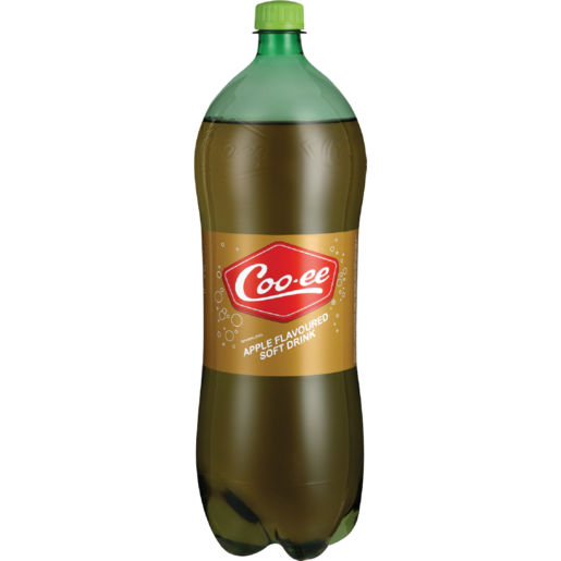Coo-ee Apple Flavoured Soft Drink Bottle 1.5L