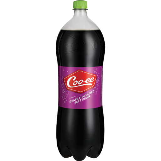 Coo-ee Grape Flavoured Soft Drink Bottle 1.5L