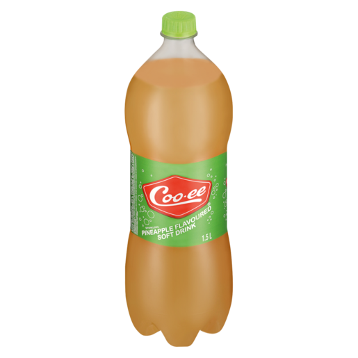 Coo-ee Pineapple Flavoured Soft Drink 1.5L