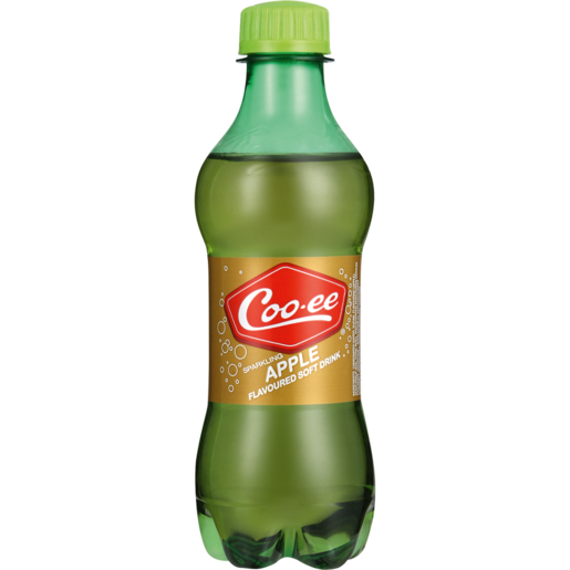 Coo-ee Apple Flavoured Soft Drink Bottle 300ml