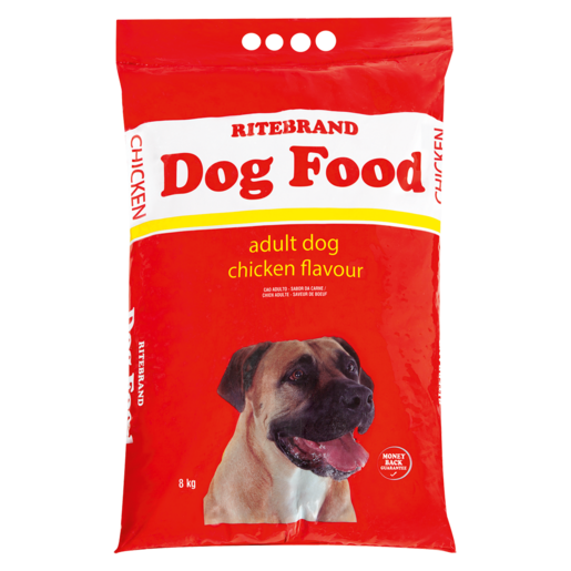 Ritebrand Chicken Flavoured Adult Dog Food 8kg