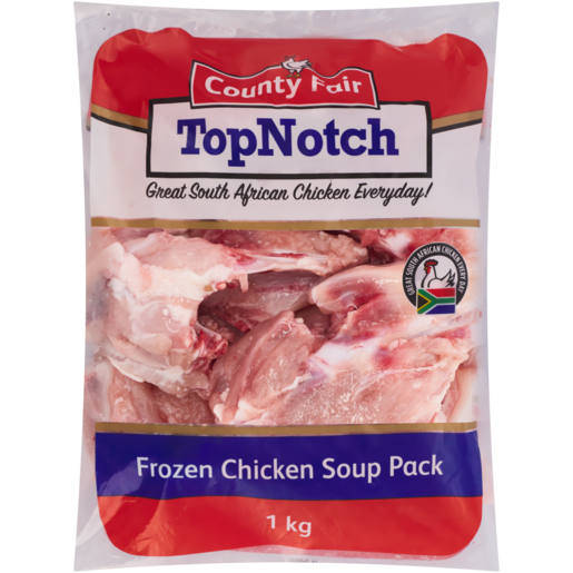 County Fair Top Notch Frozen Chicken Soup Pack 1kg