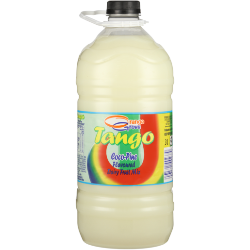 Orange Grove TANGO Coco Pine Flavoured Dairy Fruit Mix 3L