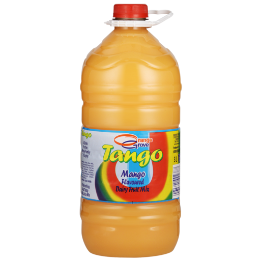 Orange Grove TANGO Mango Flavoured Dairy Fruit Mix 3L