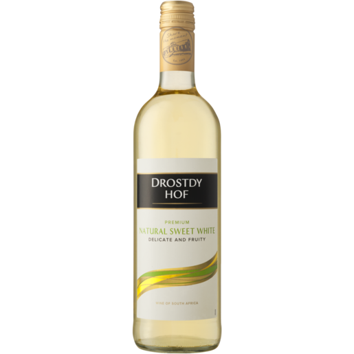 Drostdy Hof Natural Sweet White Wine Bottle 750ml