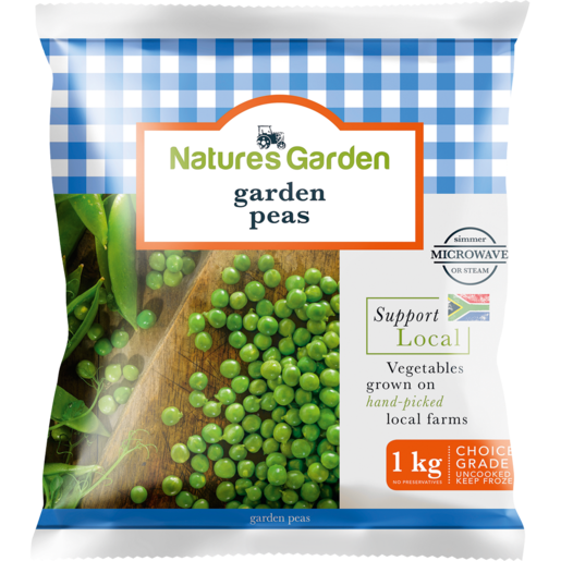 Nature's Garden Frozen Garden Peas 1kg