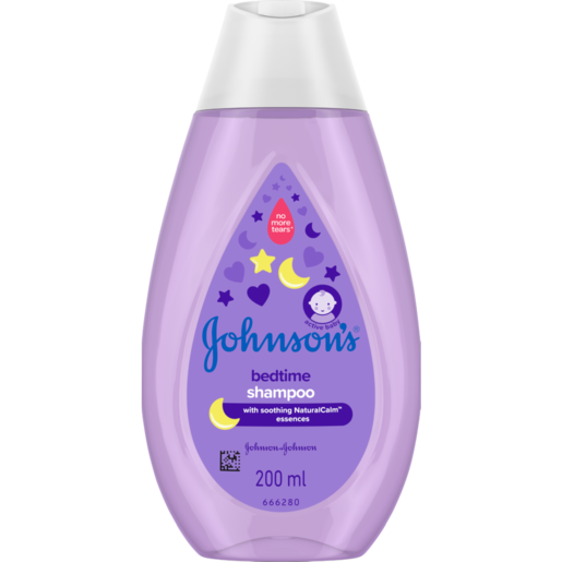 Johnson's With NaturalCalm Essences Bedtime Shampoo 200ml