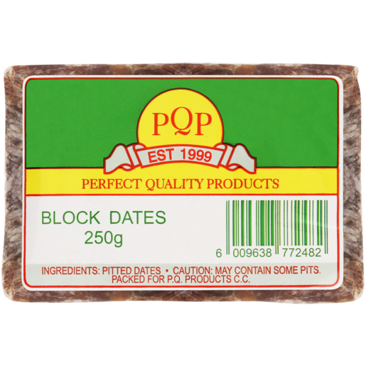 PQP Block Dates 250g
