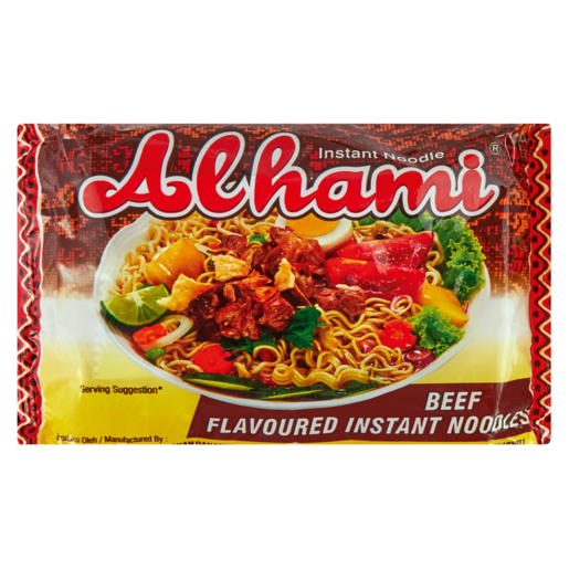Alhami Beef Flavoured Instant Noodles 60g