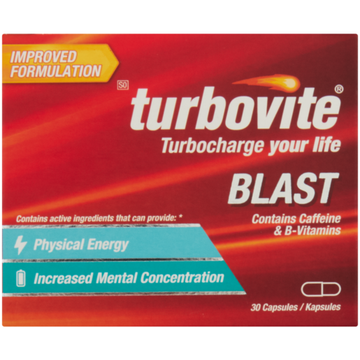 Turbovite Blast Capsules 30 Pack