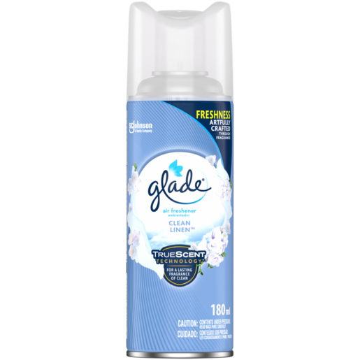 Glade Clean Linen Air Freshener 180ml
