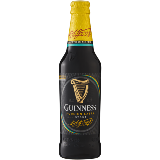 Guinness Foreign Extra Stout Beer Bottle 325ml