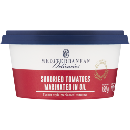 Mediterranean Delicacies Marinated Sundried Tomatoes 190ml