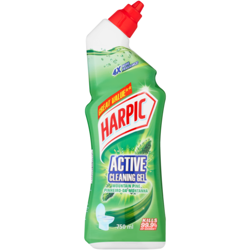 Harpic Mountain Pine Active Cleaning Gel 750ml