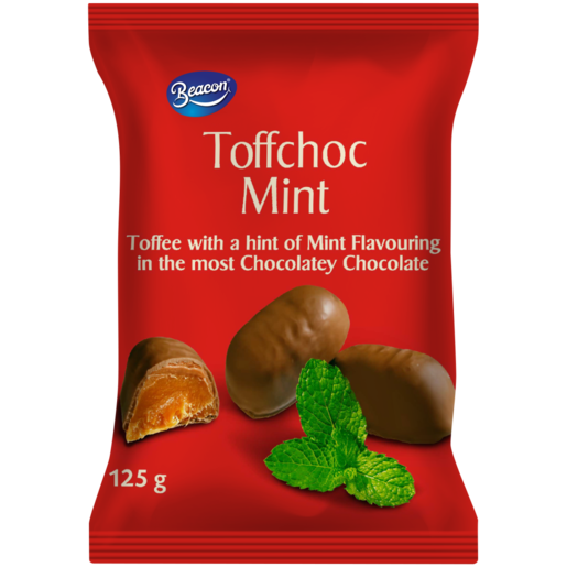 Beacon Toffchoc Mint Chocolate Toffee 125g