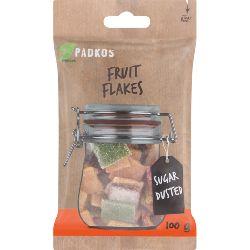 Padkos Fruit Flakes 100g