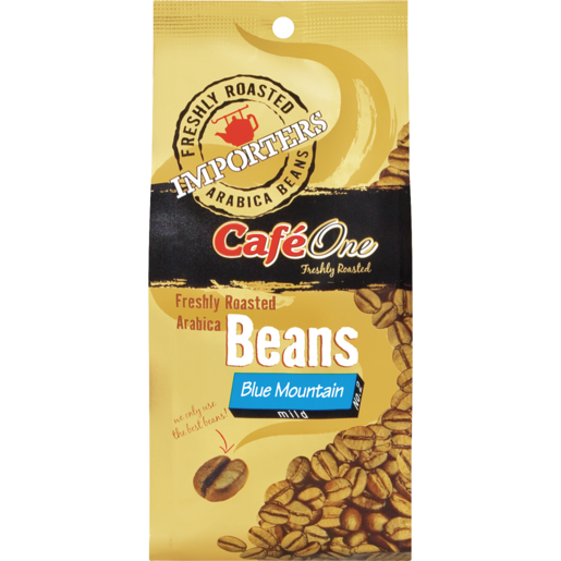 Importers Café One Mild Blue Mountain Freshly Roasted Arabica Coffee Beans Pack 250g
