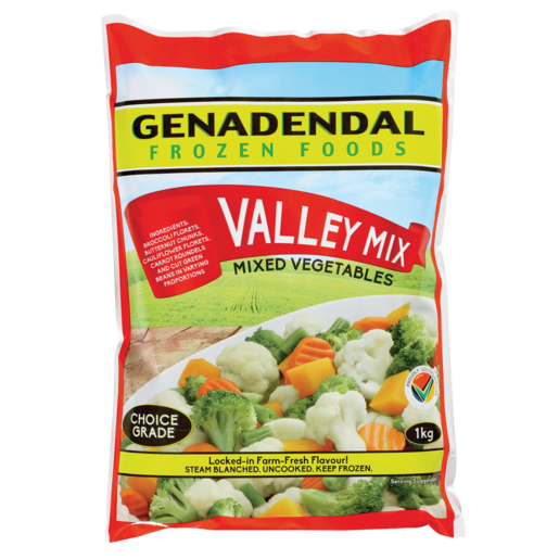 Genadenal Frozen Valley Mix Mixed Vegetables 1kg