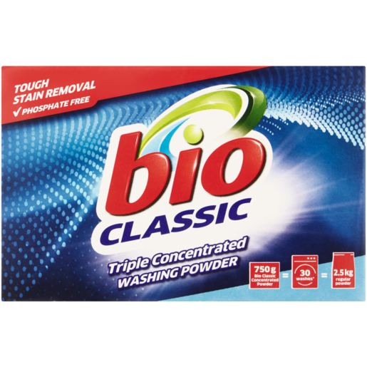 Bio Classic Triple Concentrated Washing Powder 750g 