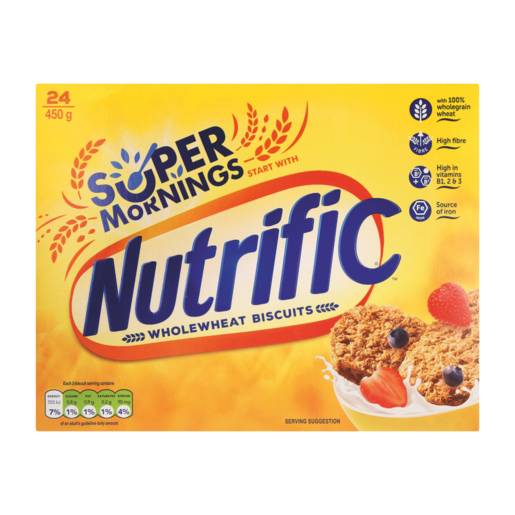 Nutrific Wholewheat Biscuit Cereal 450g