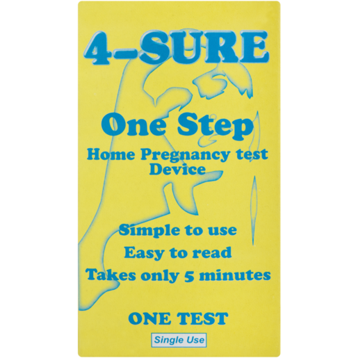 4-Sure One Step Home Pregnancy Test Device 
