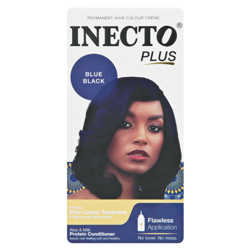 Inecto Plus Blue Black Hair Colour 50ml