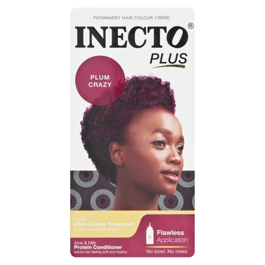 Inecto Plus Plum Crazy Hair Colour 50ml