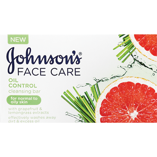 Johnson's Face Care Oil Control Cleansing Bar 100g